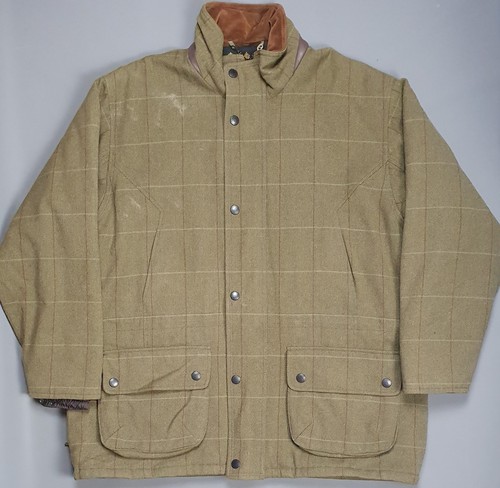 Barbour jacket mens tweed - xl,