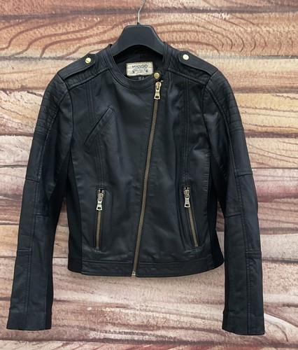 Mango womens biker jacket - mango,