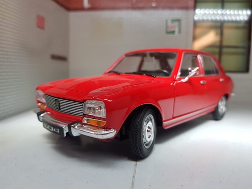 Peugeot 504 saloon red - peugeot,