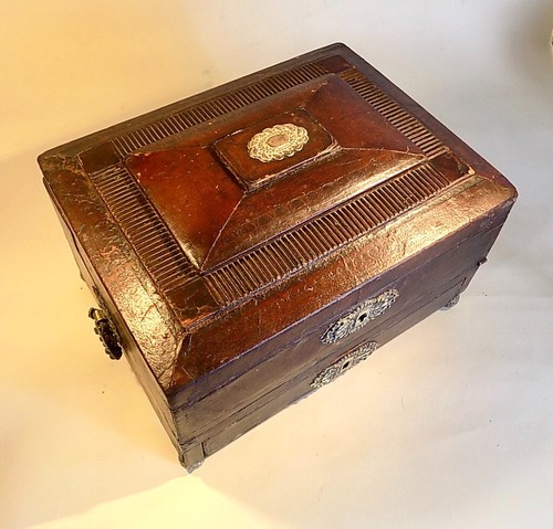 Antique regency leather bound - antique,