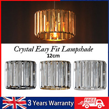 Modern Ceiling Pendant Light Shade  Crystal Easy Fit Chandelier Lampshade