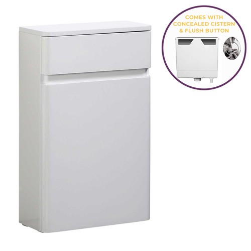 Newbold gloss white - gloss, bathroom