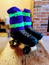 Roces ATH Quad Roller Skates Size 8 UK In Black ( Please Read Description )