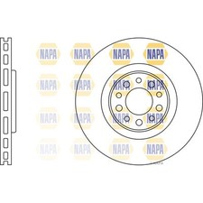 2x Brake Discs Vented For Jeep