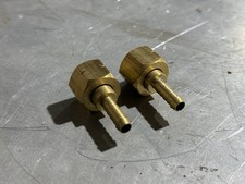 Oxy Acetylene Gas Welding Cutting Brass Unions Pair