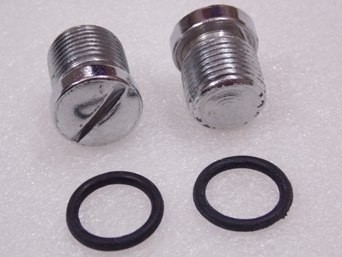 Front fork plug - fork, screw