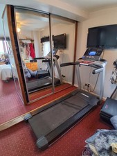Treadmill.Foldable. Semi