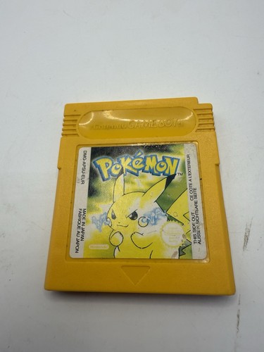 Pokemon yellow gameboy - yellow,