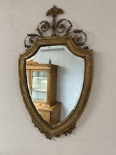 Antique French Giltwood Shield