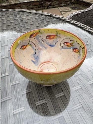Signed studio pottery - studio,