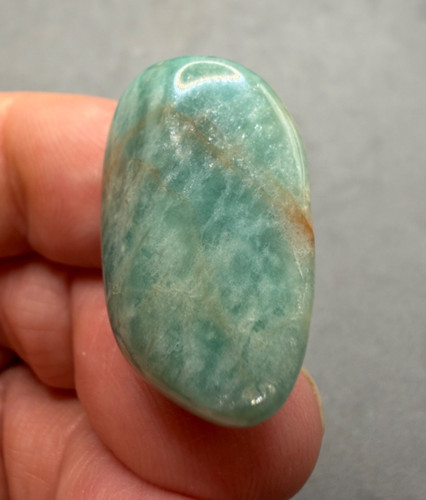 Amazonite gemstone tumble - amazonite, gemstone,