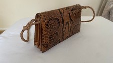 Vintage snakeskin & leather