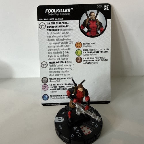 Marvel heroclix deadpool - heroclix,