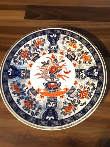 Vintage imari ware plate - ware, 110cm