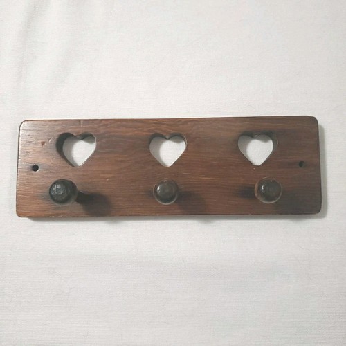 Wood wall mounted key holder - key,