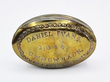 VICTORIAN BRASS WELSH MINERS