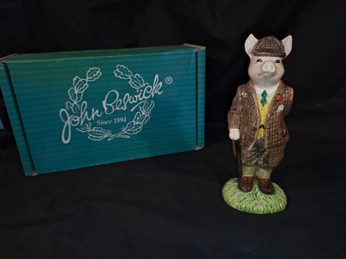 John beswick gentleman pig - john,
