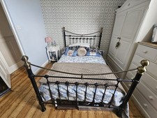 Brass Style Victorian Bedstead