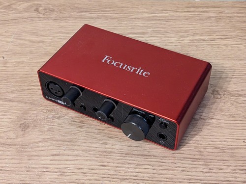 Focusrite scarlett solo 3rd - focusrite,