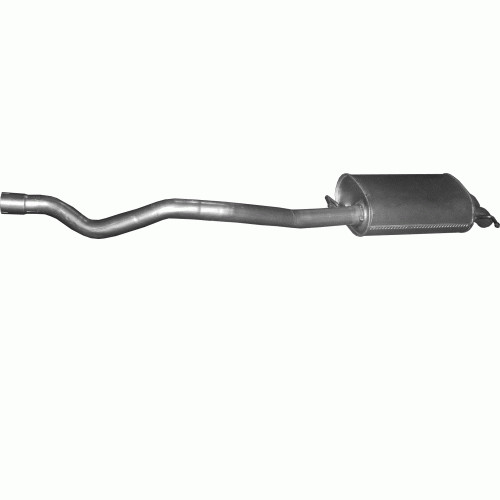 Exhaust rear silencer for - rear,
