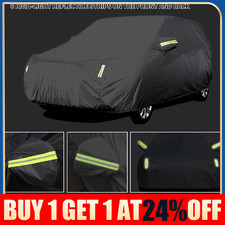 Heavy Duty Waterproof Car Covers Rain/Snow/UV Full-Protection Outdoor Universal-