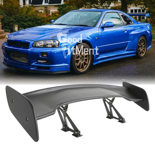 Matte rear boot trunk spoiler - boot,