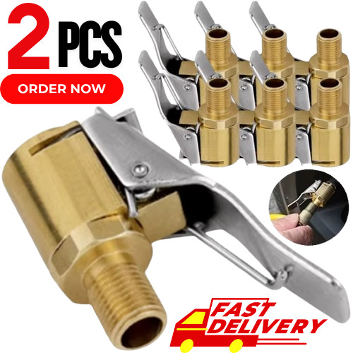Tyre valve air - 2x, chuck