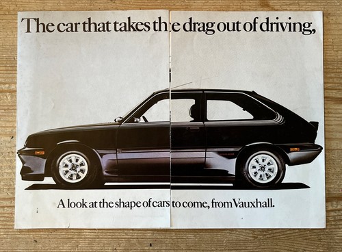 Vauxhall chevette 2300hs black - chevette,