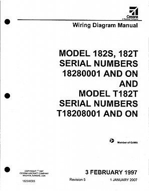 Cessna 182 electrical wiring