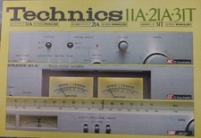 Catalog Technics 1978 11A 21A