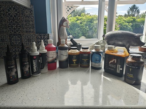 Carp liquids job lot - carp,