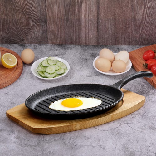Cast iron sizzler platter - cast,
