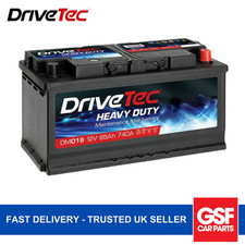 DriveTec Battery DM019 12V 95Ah 740A B13 For BMW 5 Series 525xd 520d xDrive 518d