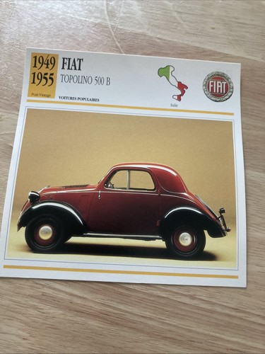 Fiat topolino 500 1949 1955 - 500, b