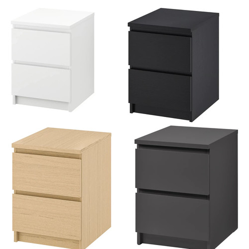 Ikea malm chest 2 - chest,