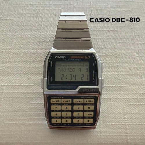 Casio dbc 810 - data, watch