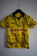 Borussia Dortmund 2023 2024 third shirt BNWT. Genuine Puma, Child 9 - 10 years.