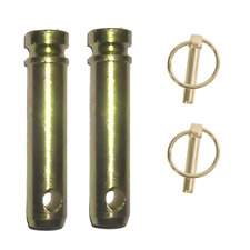 2x Link Pin Cat 1 Size 7/8" x 88MM Tractor Trailer Linkage Cat 1 c/w Pins
