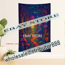 Psychedelic Portal Forest Art