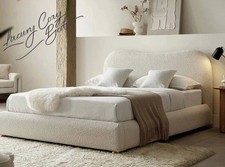 New Boucle Ottoman Gas Lift