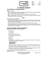 Chevy GMC Pickup Truck Tachometer Service Manual 1967 1968 1969