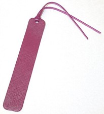 Leather Bookmark Saffiano