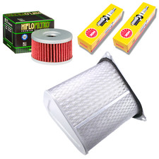 Maintenance Kit for Suzuki DR 750 800 S SU Big Oil + Air Filter + NGK Spark Plugs