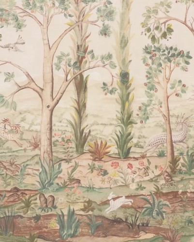 Baker curtain fabric - &,