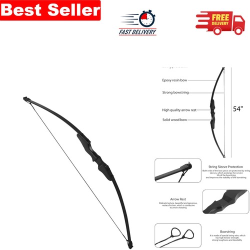 Lbs recurve bow - 54",