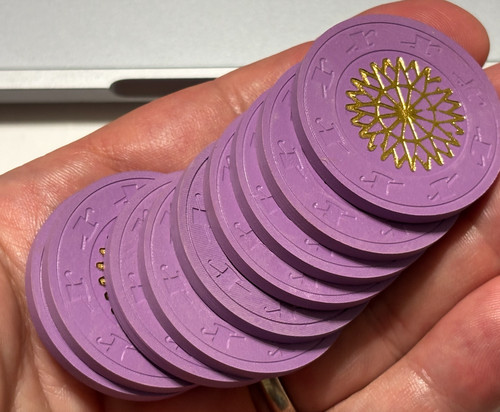 Paulson purple starburst - 10,