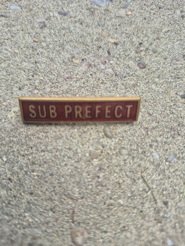 Red and gold enamel - , "sub