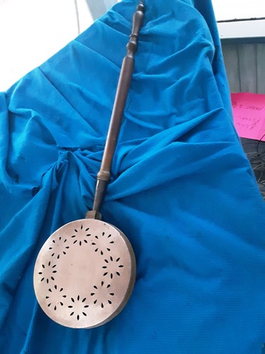 Antique bed warmer copper and - warmer,