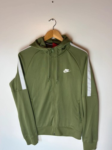 Nike green zip through