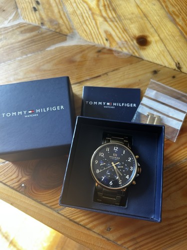 Tommy hilfiger men gold blue - tommy, men's